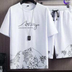 Classic Men White Short and Top